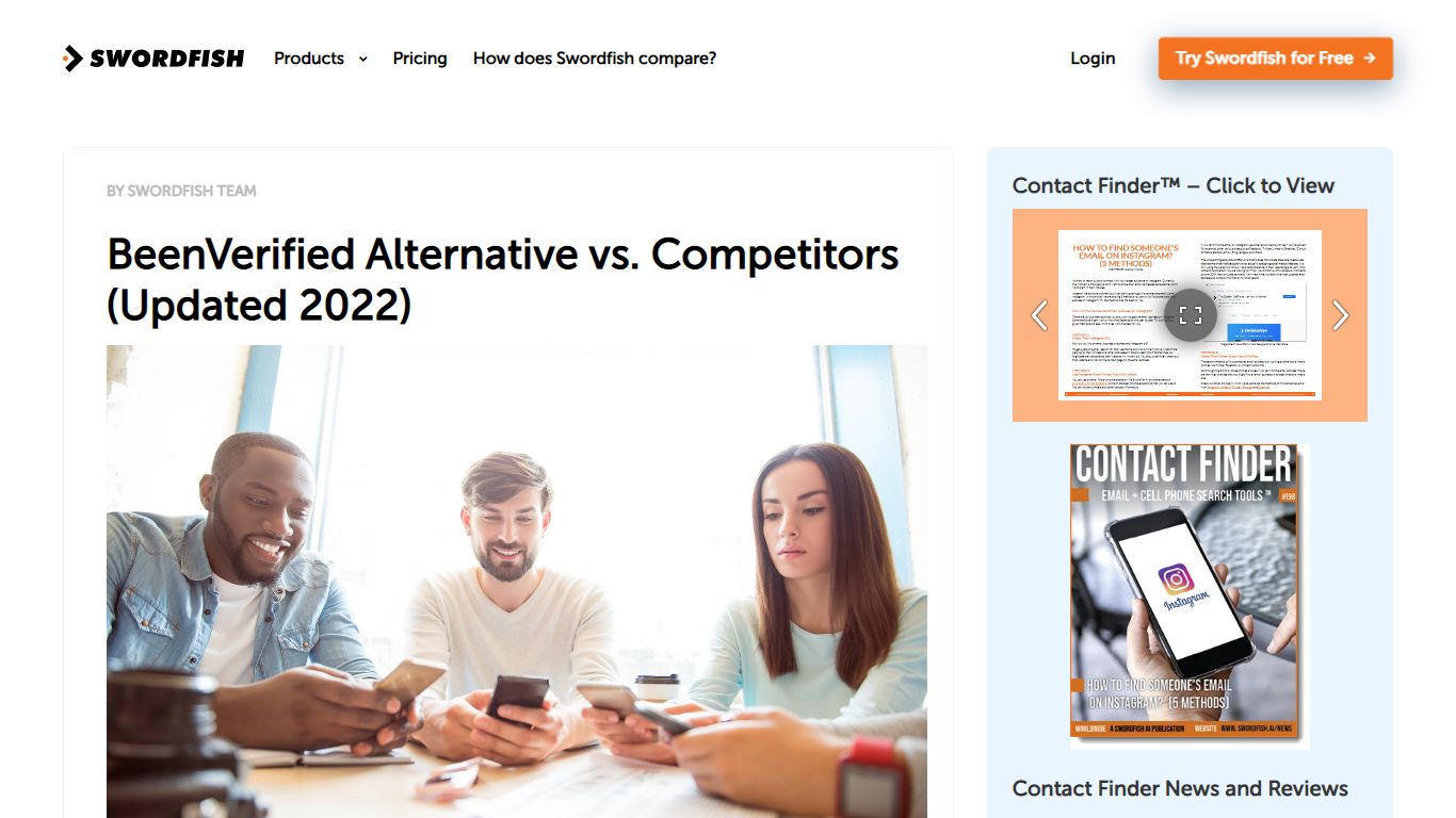 BeenVerified Alternative vs. Competitors (Updated 2022)